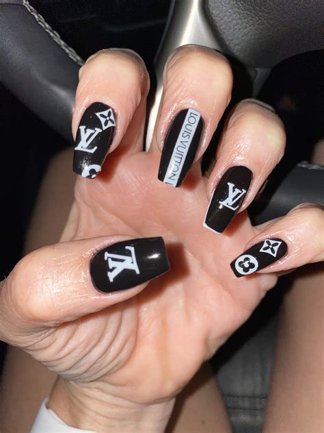 lv black nails|louis vuitton nail polish.